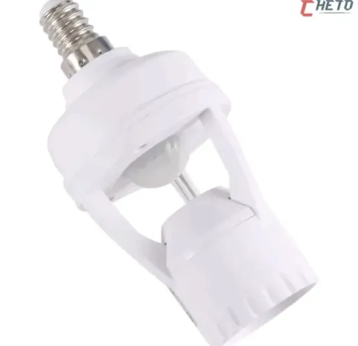 Sensor De Presença Com Fotocélula Para Lâmpada Soquete