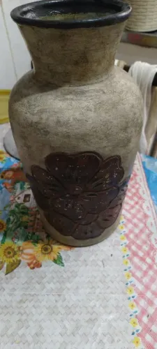 Vaso cerâmica 30,5 cm de altura