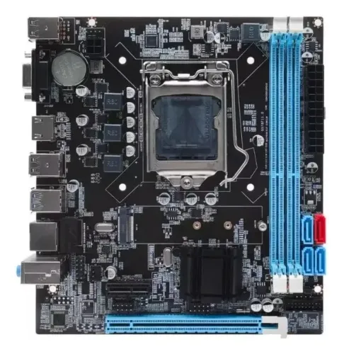 Placa Mãe Lga 1155 Ddr3 Bmbb75-g3hgu-m2 Matx Nova Lacrada 2a e 3a Geração Intel