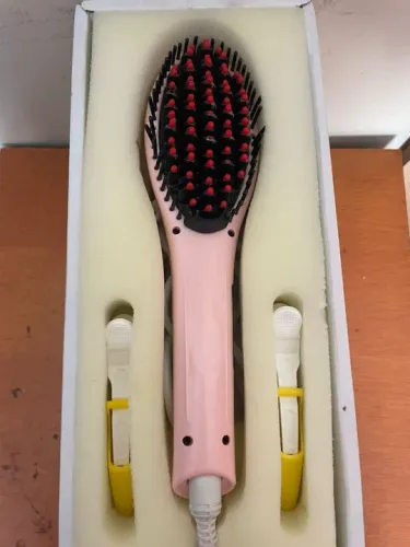 Escova Alisadora de Cabelo Elétrica