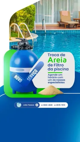 Troca de areia