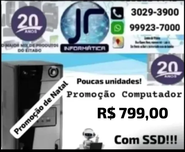 Computador Completo com SSD - Promoção!