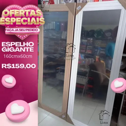 Espelho maravilhoso gigante