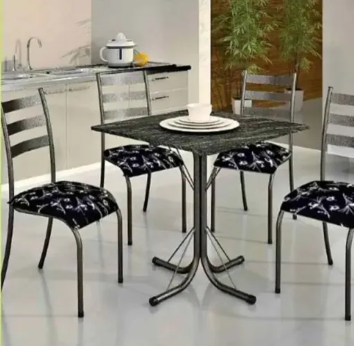 Conjunto Mesa Cozinha 4 Cadeiras OLX - Pagamento na Entrega