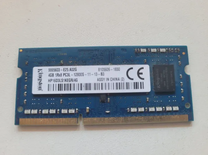 RAM Kingston DDR3L de 4GB para notebook.