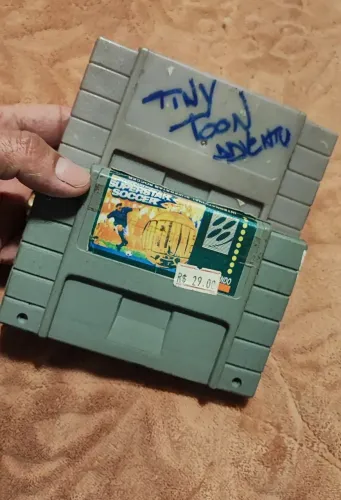 Tony Toon e futebol super Nintendo 