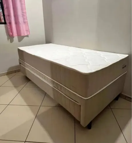 Cama Box Solteiro C/ Auxiliar 88x188 ( Pronta Entrega ) 