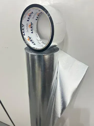 Manta Térmica Subcobertura Telhado 75m² - Dupla Face + Fita