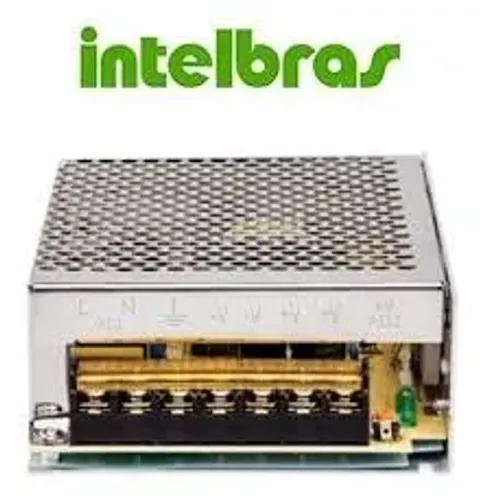 Fonte Intelbras Efm 1210 Conversor Aut 12,8v 10a Colmeia