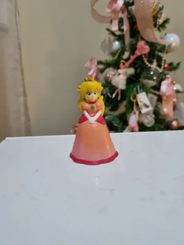 Brinquedo boneca figure princesa peach super Mario