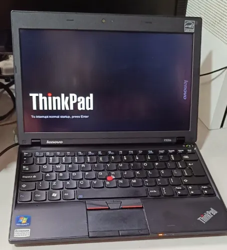 Netbook Lenovo Thinkpad X100e Com Senha Na Bios Bloqueado
