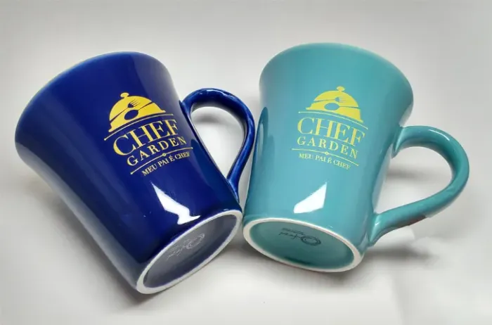 Kit 2 canecas "Meu Pai é chef" - oxford