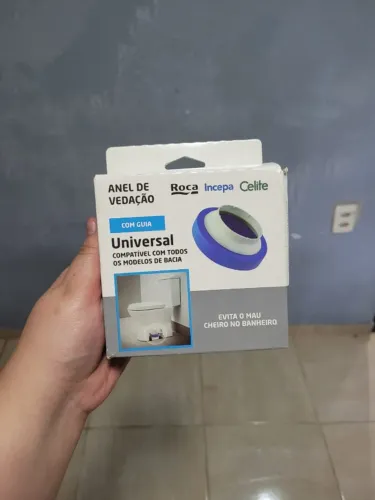 Anel de vedação para vaso sanitário com caixa acoplada