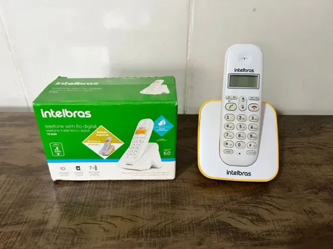 Telefone Sem Fio Intelbras Visor Luminoso Com Identificação de Chamadas