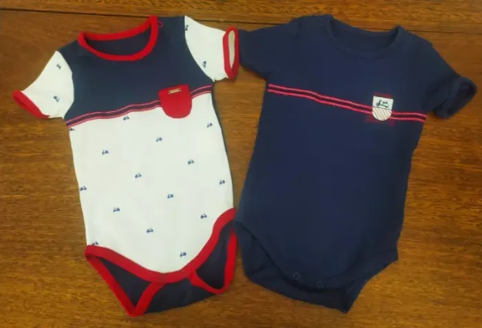 Kit De Dois Bodis Infantis da Grow Up - Tamanho G