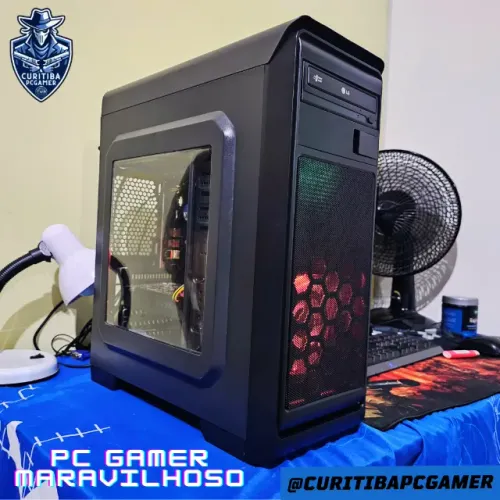 (PC 50) PC Gamer Intel i7-2600 SSD 8GB GTX 650 (Full Tower)