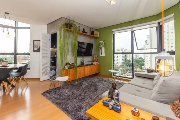 Cobertura para venda em Moema com 2 quartos, 80m²