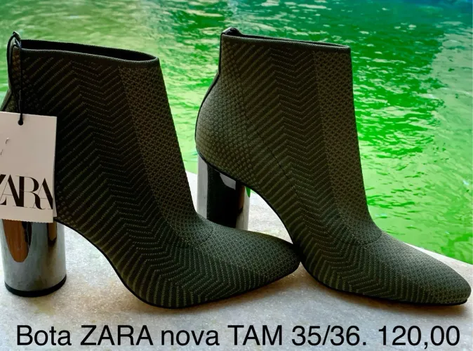 Bota Zara Nova TAM 35/36