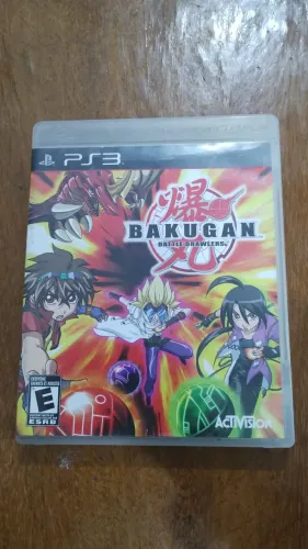 Caixa do jogo Bakugan: Battle Brawlers - PS3 - Jogo Original