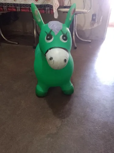 Cavalinho Upa Upa - Cor verde
