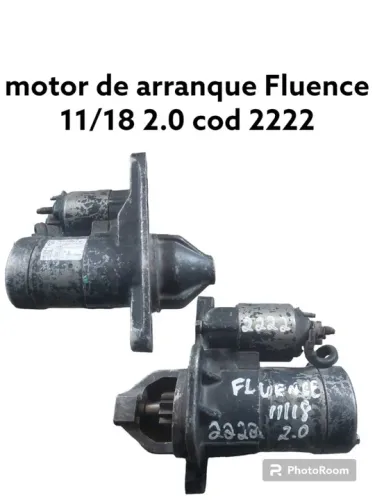 Motor de arranque Fluence 11/18 2.0 cod 2222