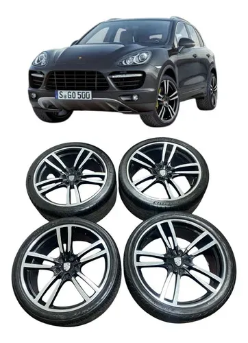 Jogo De Rodas Aro 22 C/ Pneu 315/30r22 Porsche Cayenne 2011
