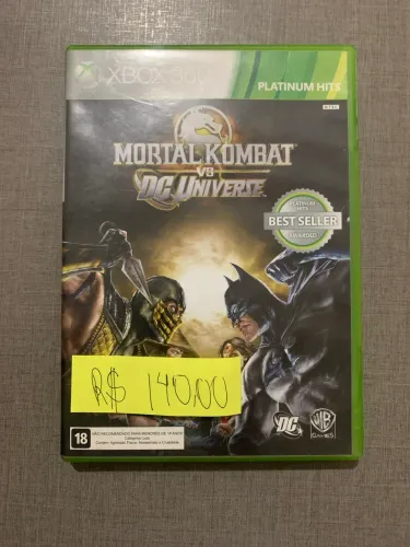 Jogo Mortal Kombat vs DC Universe XBOX 360