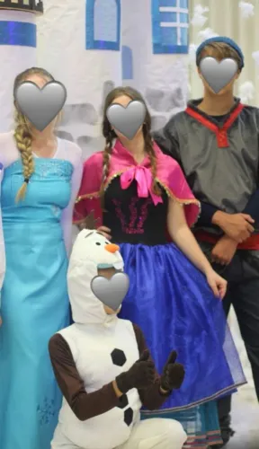 Vestido da Princesa Anna - Frozen (Adulto P)