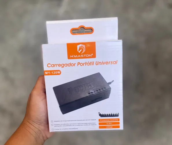 Carregador notebook universal hmaston - Entrega a domicílio 