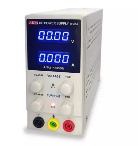 Fonte de banca Digital AIDA Bivolt 5a 30v 4 digitos