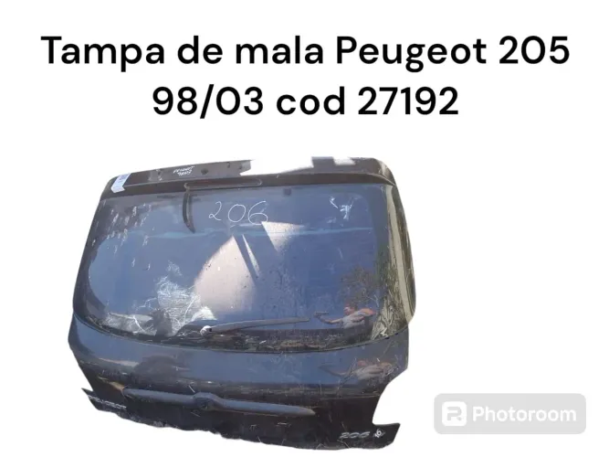 Tampa de mala Peugeot 205 98/03 cod 27192
