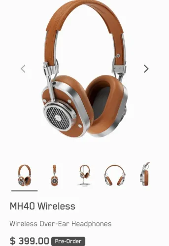 Headphone MH40 Wireless - Som de Alta Qualidade!