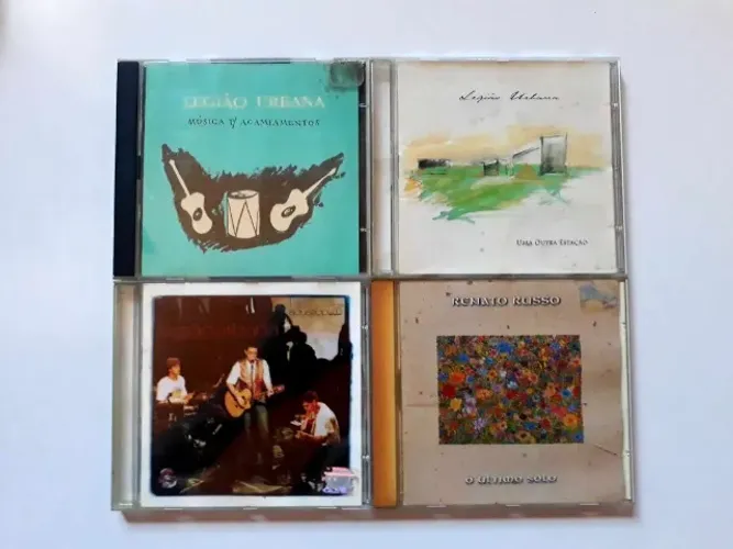 CDs LEGIÃO URBANA E RENATO RUSSO (COMBO)