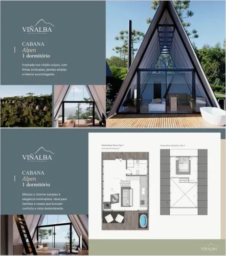 Cabanas condomínio rancho queimado sitio