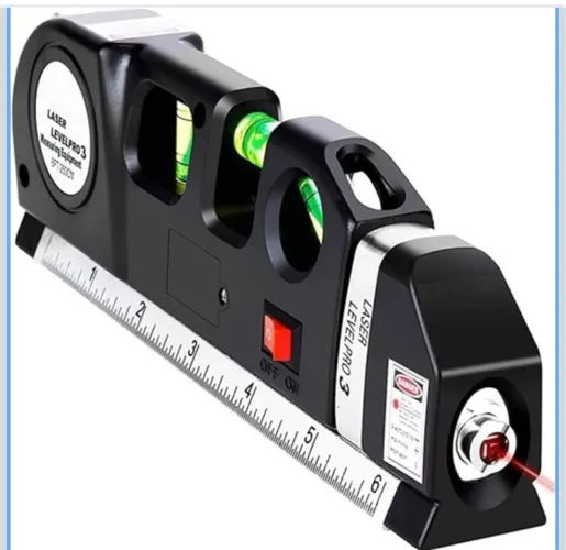 Nivel a Laser Trena Niveladora Medidor Profissional