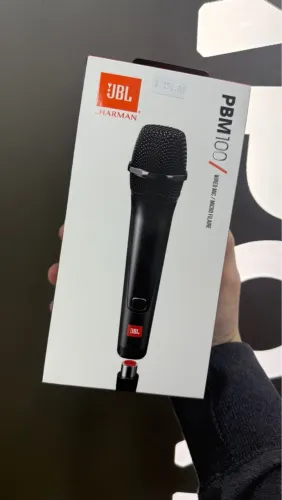 Microfone JBL com fio (Produto NOVO)