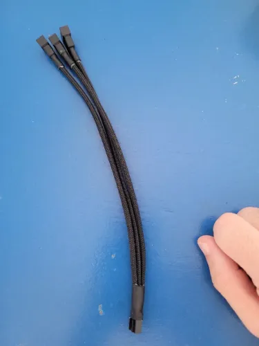Cabo Extensor Splitter Multi Fan Pwm Para 3 Fans