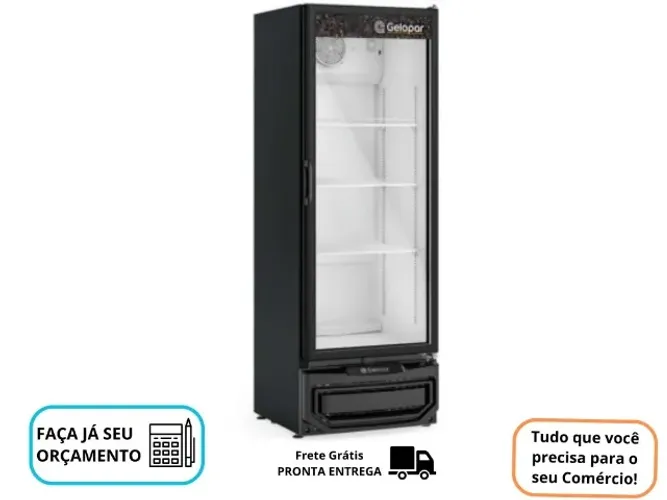 Refrigerador Expositor Vertical 410 Litros Gelopar GPTU-40