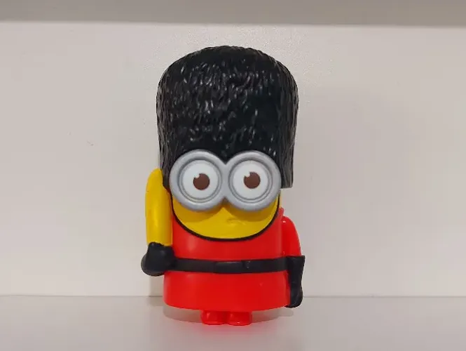 Boneco Minions Guarda Real - Mcdonald's 2015