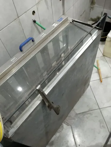 Forno industrial a gás com pedra refratária 1x1