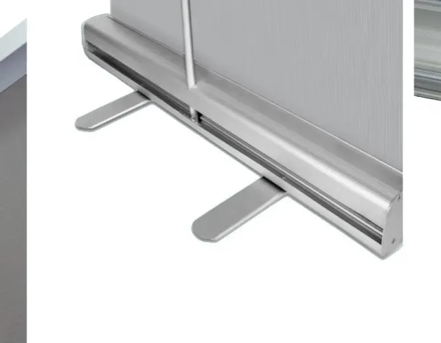 Expositor Roll-Up Banner - Novo e Prático suporte de Banner retratil