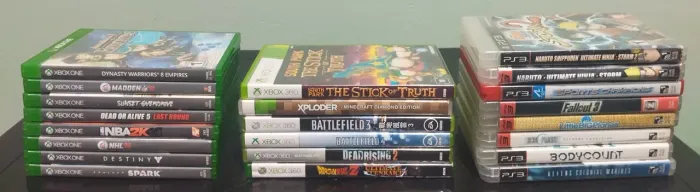 Lote Jogos, Xbox One, Xbox 360, Ps3