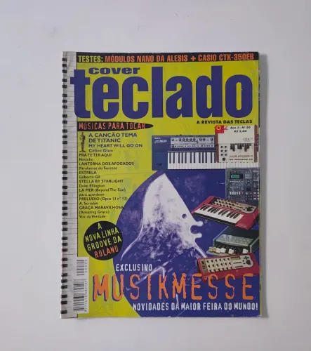 Revista Cover Teclado #20 - Música para Tocar e reportagem Musikmesse