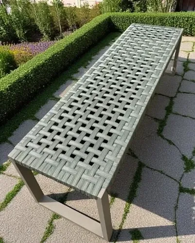 BANCO DE CORDA NÁUTICA PARA VARANDA, PISCINA, MESA