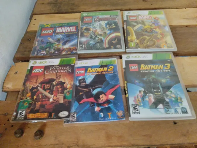 Vendo linha de lego do Xbox 360