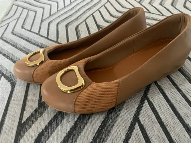 Sapato ADULTO original usaflex marrom TAM.37