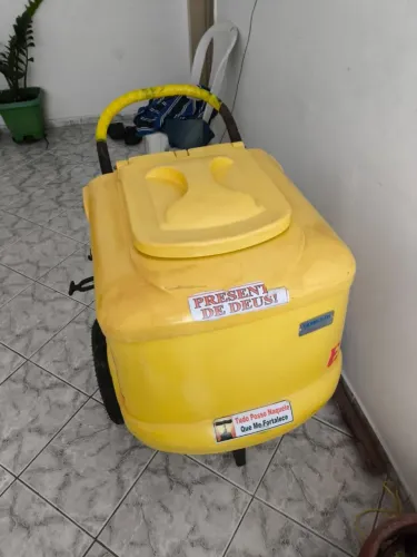 Carrinho para Picolé Termototal até 500 picolés