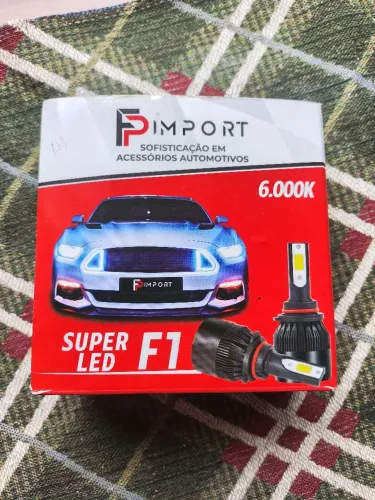 Lâmpada super LED 6.000k para farol automotivo 