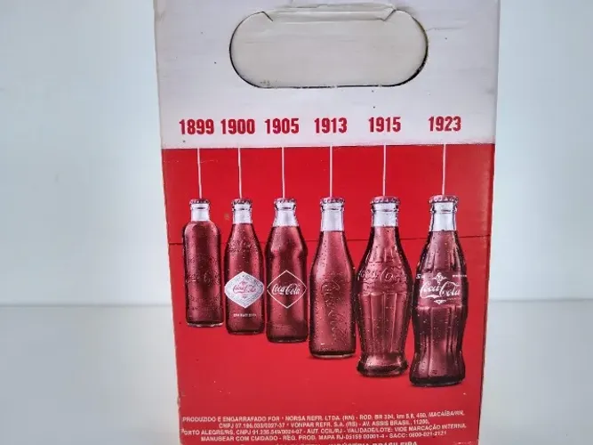 Coleção Coca-Cola garrafas antigas