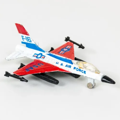 Miniatura Avião General Dynamics F-16 - Zylmex (Zee Toys) - Dyna-Flites